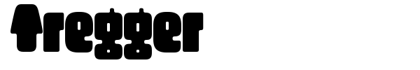 Tregger font