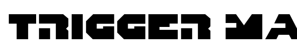 Trigger Man font preview