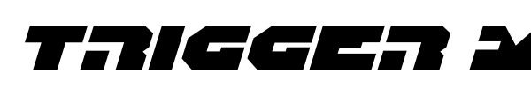 Trigger Man font preview