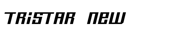 Tristar New font