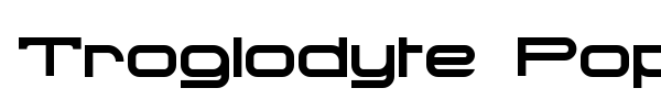 Troglodyte Pop font