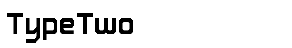 TypeTwo font