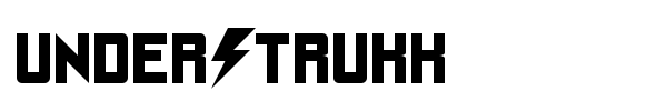 UnderStrukk font