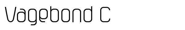 Vagebond C font