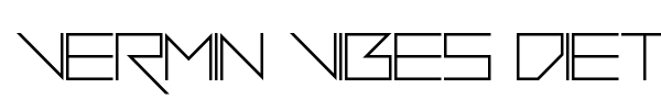 Vermin Vibes Diet font