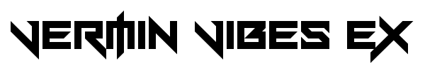 Vermin Vibes eX font