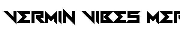 Vermin Vibes Mert font preview