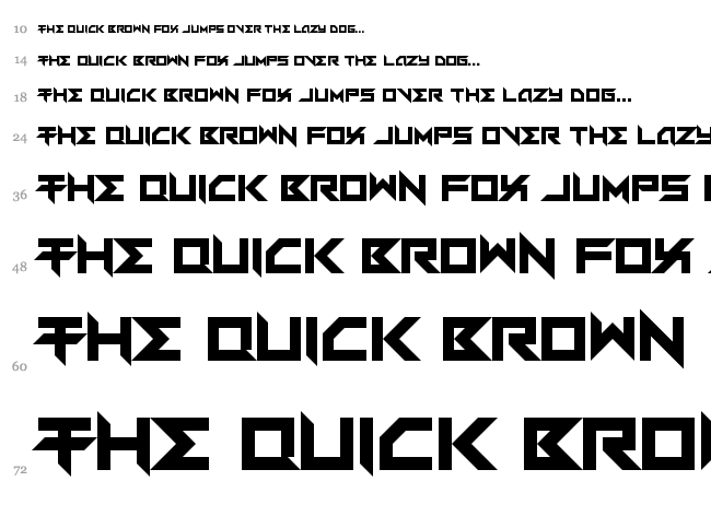 Vermin Vibes Mert font waterfall