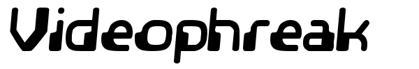 Videophreak font