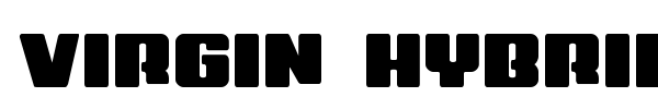 Virgin Hybrid font