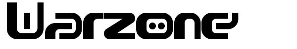 Warzone font