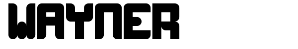 Wayner font
