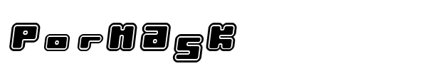 Pormask font