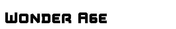 Wonder Age font