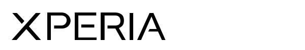Xperia font