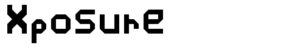 Xposure font