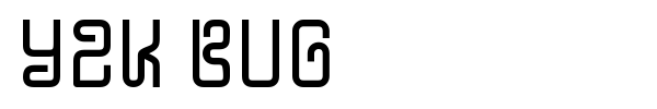 Y2K Bug font