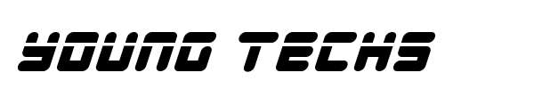 Young Techs font