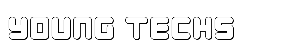 Young Techs font preview
