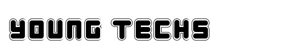 Young Techs font preview