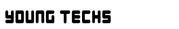 Young Techs font preview