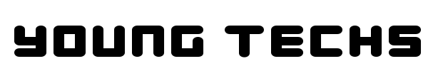 Young Techs font preview