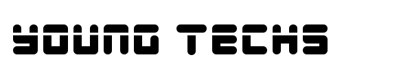 Young Techs font preview