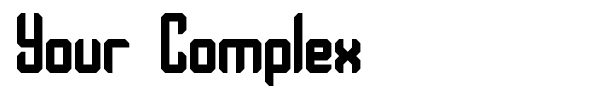 Your Complex font