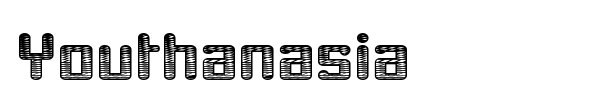 Youthanasia font
