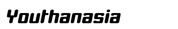 Youthanasia font preview