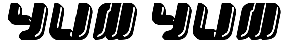 Yum Yum font
