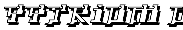 Yytrium Dioxide font