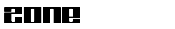 Zone font