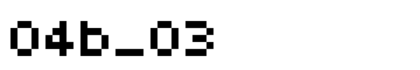 04b_03 font