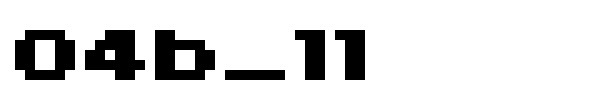 04b_11 font