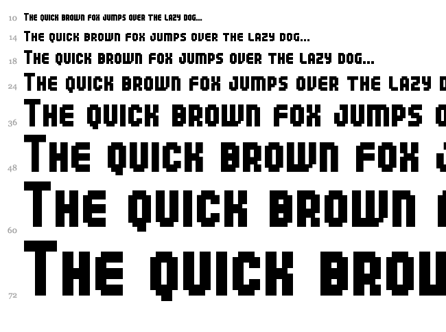 04b_25 font waterfall