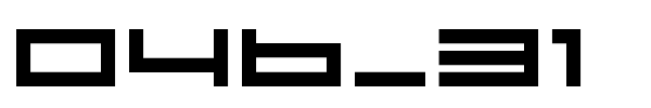 04b_31 font