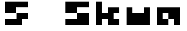 5 Skware font