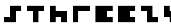 5Threezy font