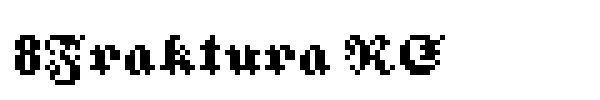 8Fraktura RC font