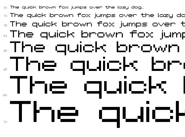 AddWBitmap09 font waterfall