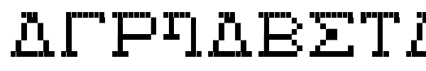 Alphabeta font