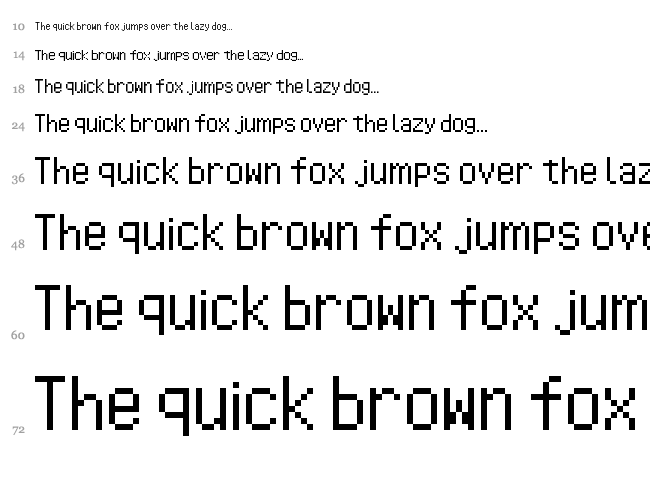 Animal Crossing: Wild World font waterfall
