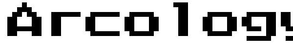 Arcology font
