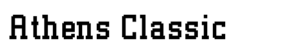 Athens Classic font