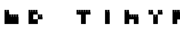 BD Tinyfont font