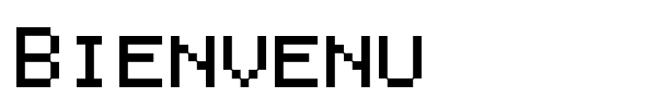 Bienvenu font