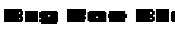 Big Fat Black font