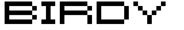 Birdy font
