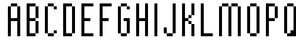 Bit High font